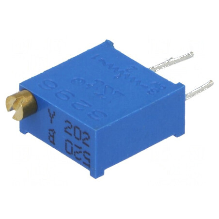 Potenţiometru multitură 2kΩ 500mW THT ±10% pentru montare | Electronic-mag.ro | Componente Electronice