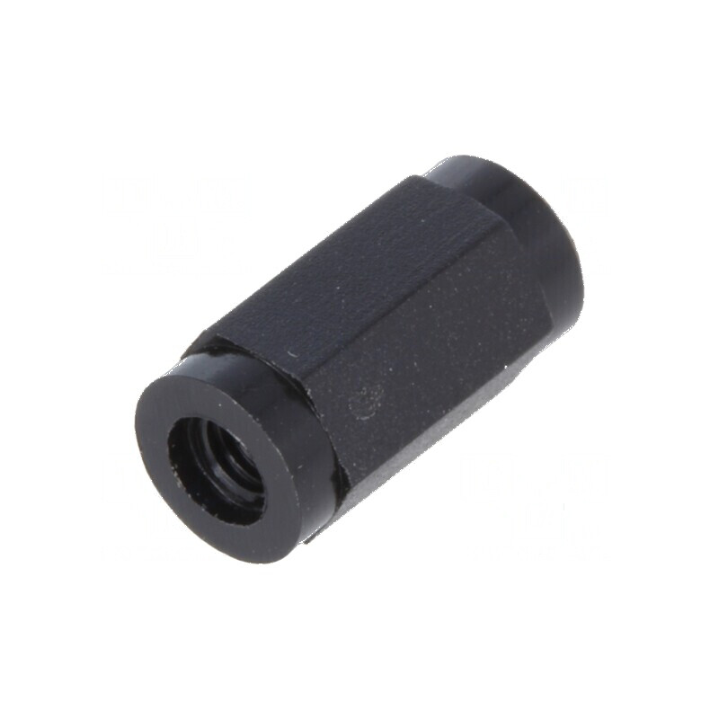 Piuliță distanțieră filetată din poliamidă M3 12mm - accesorii pentru fixare | Electronic-mag.ro | Componente Electronice Piuliță distanțieră filetată din poliamidă M3 12mm - accesorii pentru fixare | Electronic-mag.ro | Componente Electronice