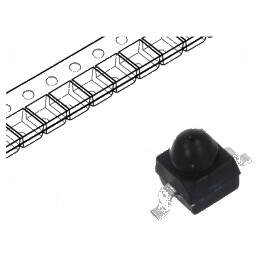 Fotodiodă IR PIN SMD 940nm 750-1050nm 30° Neagră pentru Aplicații Electronice | Electronic-mag.ro | Componente Electronice
