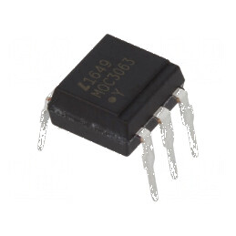 Optotriac 5kV Uieş - Circuit de comutare în zero DIP6 600V | Electronic-mag.ro | Componente Electronice
