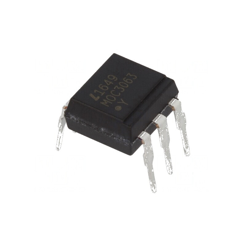 Optotriac 5kV Uieş - Circuit de comutare în zero DIP6 600V | Electronic-mag.ro | Componente Electronice Optotriac 5kV Uieş - Circuit de comutare în zero DIP6 600V | Electronic-mag.ro | Componente Electronice