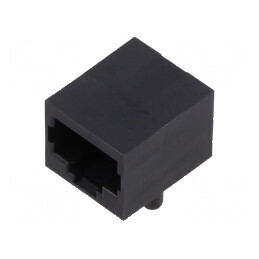 Conector RJ45 soclu 8p8c THT unghi 90° pentru cabluri de rețea | Electronic-mag.ro | Componente Electronice