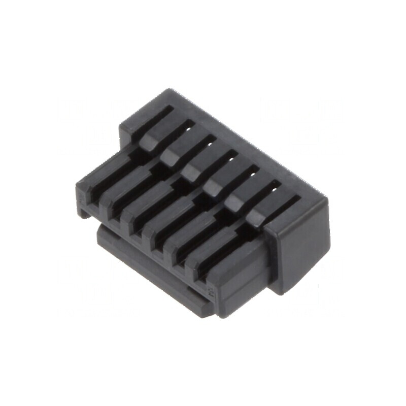 '1.25WTB SINGLE REC HSG 6CKT NEGRU - Conector electric cu 6 pini' | Electronic-mag.ro | Componente Electronice