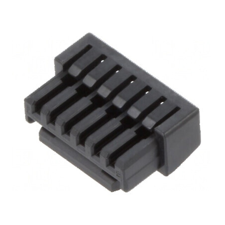 '1.25WTB SINGLE REC HSG 6CKT NEGRU - Conector electric cu 6 pini' | Electronic-mag.ro | Componente Electronice