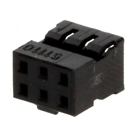 Conector cablu-cablu/PCB mufă mamă PIN 6 Milli-Grid Pas 2mm | Electronic-mag.ro | Componente Electronice