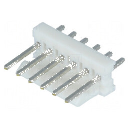 Conector cablu-placă soclu tată PIN 6 2,54mm THT MTA-100 pentru conectare electronică | Electronic-mag.ro | Componente Electronice