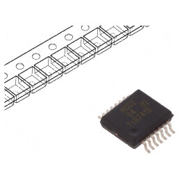 CI digital NOR 4 intrări 2 ieșiri CMOS SMD SSOP14 2÷6VDC -40÷125°C | Electronic-mag.ro | Componente Electronice