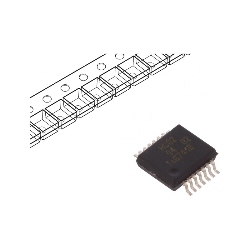 CI digital NOR 4 intrări 2 ieșiri CMOS SMD SSOP14 2÷6VDC -40÷125°C | Electronic-mag.ro | Componente Electronice CI digital NOR 4 intrări 2 ieșiri CMOS SMD SSOP14 2÷6VDC -40÷125°C | Electronic-mag.ro | Componente Electronice