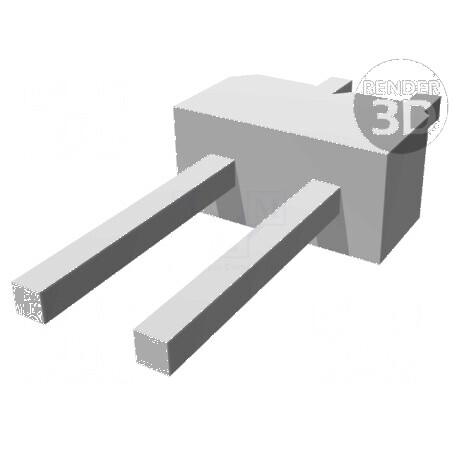 Conector AMPMODU MOD II tată cu 2 pini THT pentru şiruri pini | Electronic-mag.ro | Componente Electronice