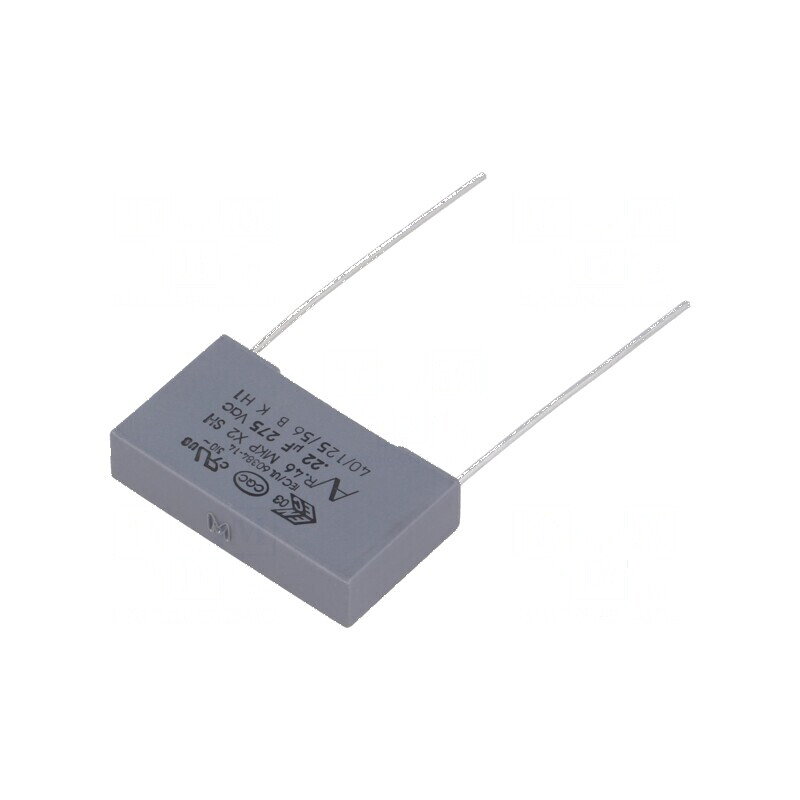 Condensator polipropilenă X2 R46 125C 220nF 26,5x6x15mm - Componentă electronică de calitate | Electronic-mag.ro | Componente Electronice Condensator polipropilenă X2 R46 125C 220nF 26,5x6x15mm - Componentă electronică de calitate | Electronic-mag.ro | Componente Electronice