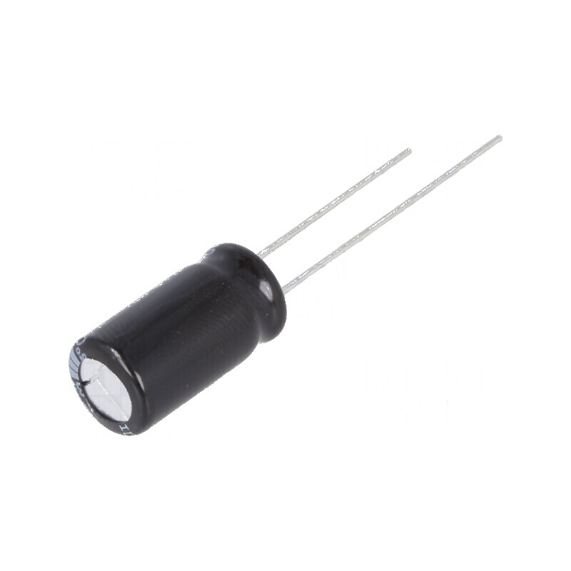 Condensator electrolitic low ESR THT 270uF 35VDC Ø8x15mm pentru aplicații electronice | Electronic-mag.ro | Componente Electronice