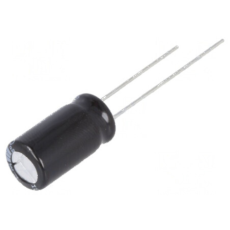 Condensator electrolitic low ESR THT 270uF 35VDC Ø8x15mm pentru aplicații electronice | Electronic-mag.ro | Componente Electronice