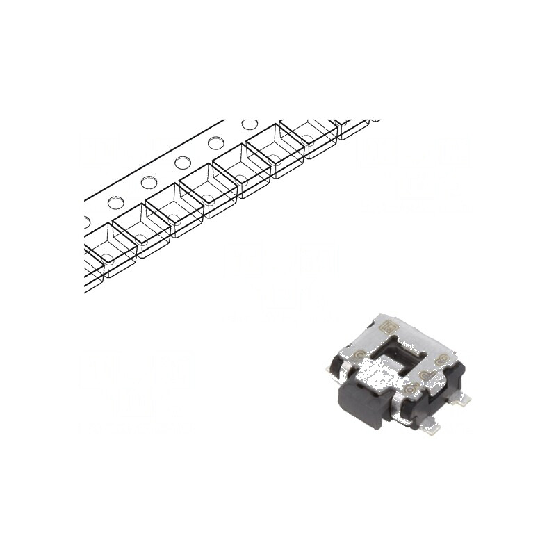 Microîntrerupător TACT SPST Pozitiv 2 0,05A/12VDC SMT 1,6N EVQP7 - Comutator pentru Circuit Electric | Electronic-mag.ro | Componente Electronice Microîntrerupător TACT SPST Pozitiv 2 0,05A/12VDC SMT 1,6N EVQP7 - Comutator pentru Circuit Electric | Electronic-mag.ro | Componente Electronice
