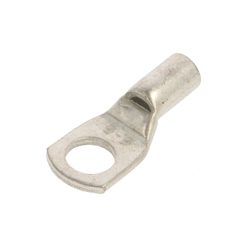 Vârf inelar tubular M6 6mm² cu cablu neizolat din cupru, crimpat | Electronic-mag.ro | Componente Electronice Vârf inelar tubular M6 6mm² cu cablu neizolat din cupru, crimpat | Electronic-mag.ro | Componente Electronice