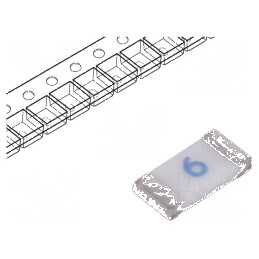 Siguranţă ardere rapidă SMD 6A 125VAC 63VDC C1F | Electronic-mag.ro | Componente Electronice