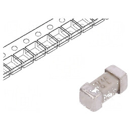 Siguranţă ardere rapidă SMD 250mA 125VAC 125VDC | Electronic-mag.ro | Componente Electronice