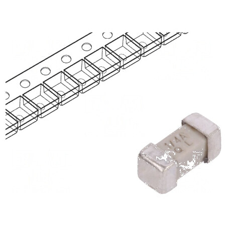 Siguranţă ardere rapidă SMD 250mA 125VAC 125VDC | Electronic-mag.ro | Componente Electronice