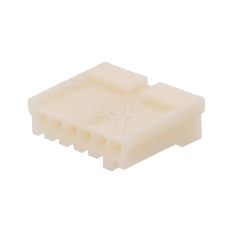 Conector cablu-placă mufă mamă EI 2,5mm PIN 6 fără contacte pentru electronică | Electronic-mag.ro | Componente Electronice