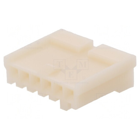 Conector cablu-placă mufă mamă EI 2,5mm PIN 6 fără contacte pentru electronică | Electronic-mag.ro | Componente Electronice