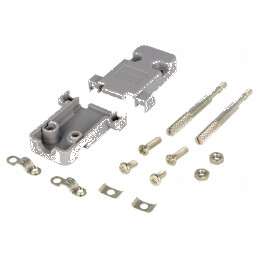 Carcasă pentru conectori D-Sub 9pin și D-Sub HD 15pin - Protecție și organizare | Electronic-mag.ro | Componente Electronice