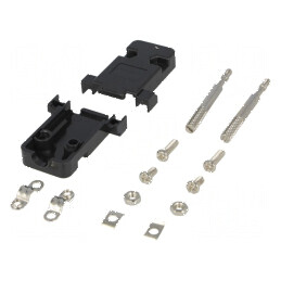 Carcasă pentru conectori D-Sub 9pin și D-Sub HD 15pin - Protecție și organizare | Electronic-mag.ro | Componente Electronice