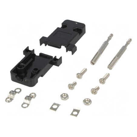 Carcasă pentru conectori D-Sub 9pin și D-Sub HD 15pin - Protecție și organizare | Electronic-mag.ro | Componente Electronice