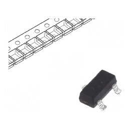 Tranzistor PNP bipolar 70V 1,5A 625mW SOT23 - Componentă electronică de calitate | Electronic-mag.ro | Componente Electronice