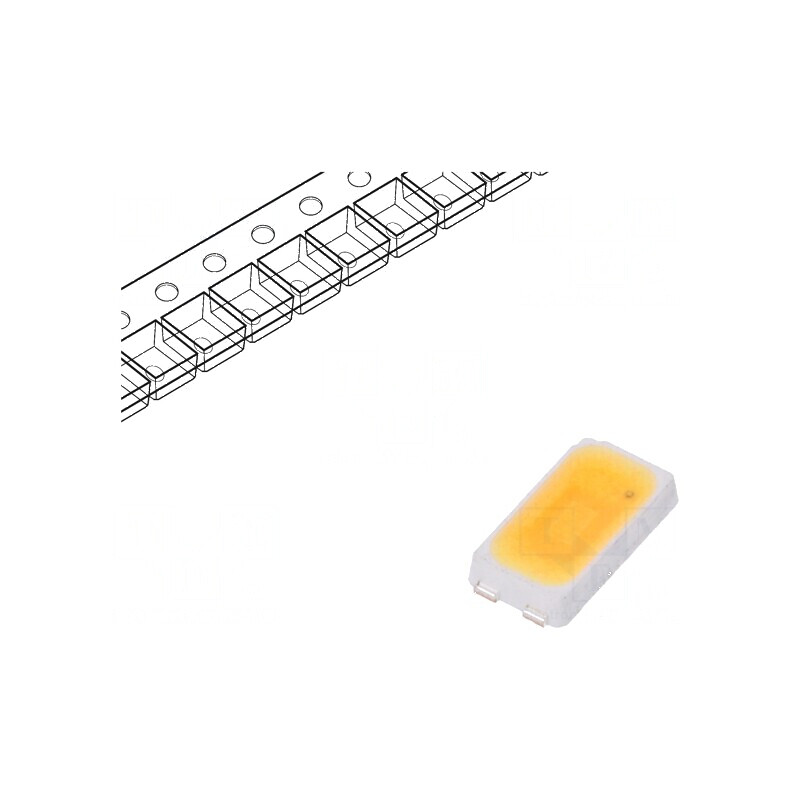 Bec LED SMD 5630 alb cald 26-33,5lm 2700K 80 120° 65mA 2,7-2,95V | Electronic-mag.ro | Componente Electronice Bec LED SMD 5630 alb cald 26-33,5lm 2700K 80 120° 65mA 2,7-2,95V | Electronic-mag.ro | Componente Electronice