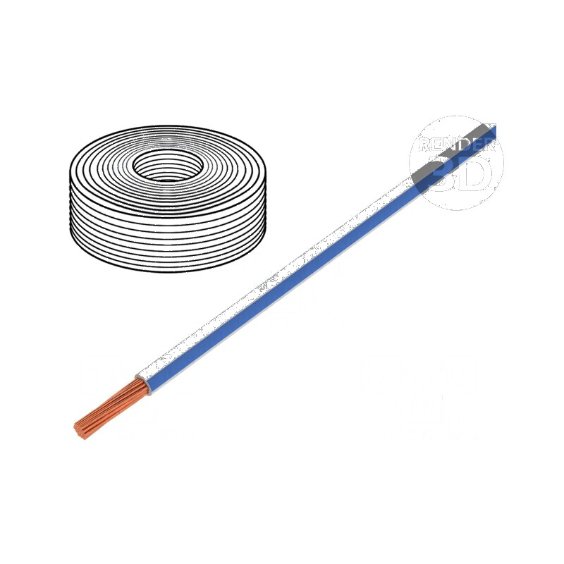 Cablu LiY litat Cu 0,25mm2 PVC alb-albastru 900V 250m pentru instalatii electrice | Electronic-mag.ro | Componente Electronice Cablu LiY litat Cu 0,25mm2 PVC alb-albastru 900V 250m pentru instalatii electrice | Electronic-mag.ro | Componente Electronice