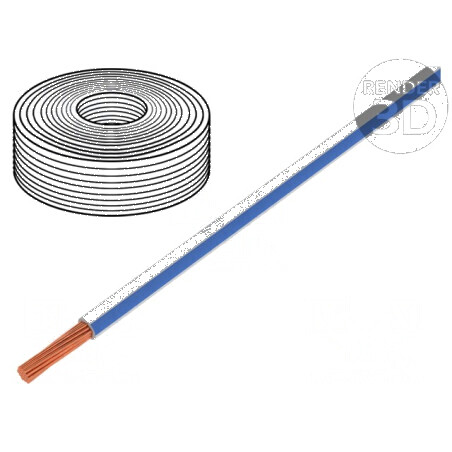 Cablu LiY litat Cu 0,25mm2 PVC alb-albastru 900V 250m pentru instalatii electrice | Electronic-mag.ro | Componente Electronice