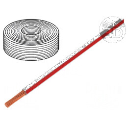 Cablu LiY litat cu 0,25mm2 PVC alb-roșu 900V 250m Clasa 5 - Cablu electric de conectare | Electronic-mag.ro | Componente Electronice