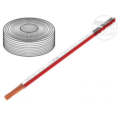 Cablu LiY litat cu 0,25mm2 PVC alb-roșu 900V 250m Clasa 5 - Cablu electric de conectare | Electronic-mag.ro | Componente Electronice