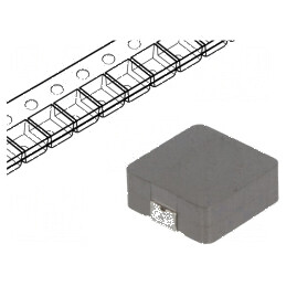 Inductor SMD 6,8uH 7,2A 20,7mΩ ±20% Isat 8,5A pentru aplicații electronice | Electronic-mag.ro | Componente Electronice