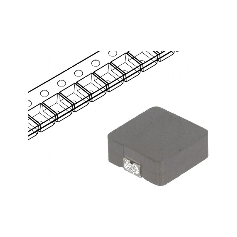 Inductor SMD 6,8uH 7,2A 20,7mΩ ±20% Isat 8,5A pentru aplicații electronice | Electronic-mag.ro | Componente Electronice