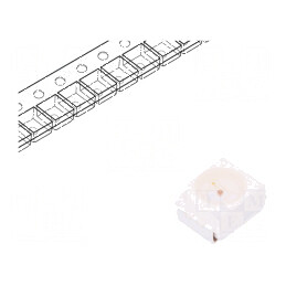 LED SMD 3528 portocalie, 4,5-15mcd, 3,5x2,8x1,9mm, unghi 120° | Electronic-mag.ro | Componente Electronice