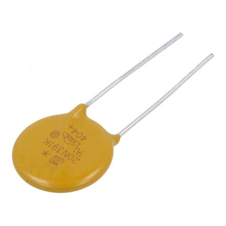 Varistor oxid de zinc THT 250VAC 320VDC 390V 6,5kA 240J 1W pentru protecția circuitelor electrice | Electronic-mag.ro | Componente Electronice