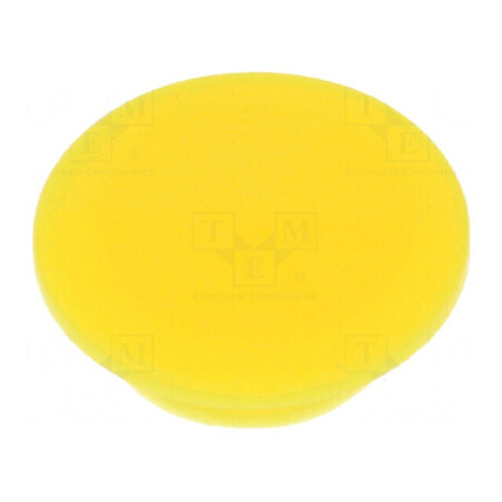 Capac plastic galben pentru fixare prin apăsare | Electronic-mag.ro | Componente Electronice