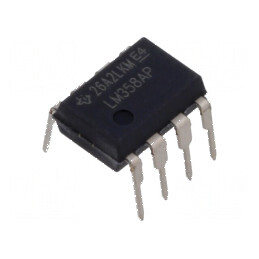 Amplificator operațional 0,7MHz 2 canale DIP8 IB 200nA | Electronic-mag.ro | Componente Electronice