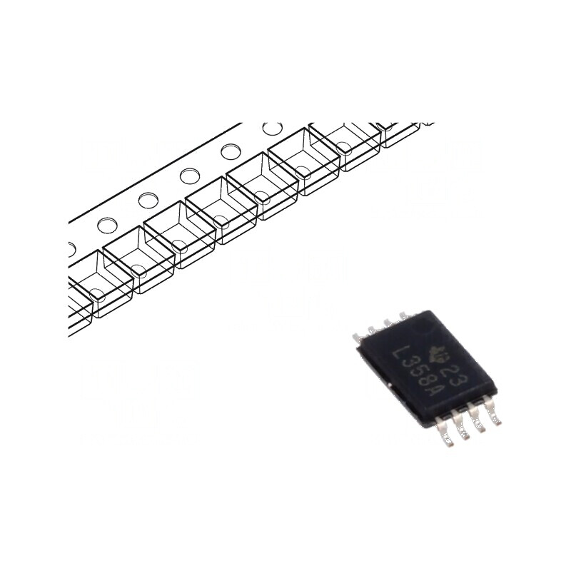 Amplificator operațional 0,7MHz 2 canale TSSOP8 | Electronic-mag.ro | Componente Electronice