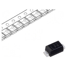 Diodă redresoare SMD 200V 1,1A 35ns M1F Ufmax 0,98V Ifsm 30A | Electronic-mag.ro | Componente Electronice