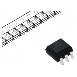 Optotriac 5kV 600V Circuit Comutare în Zero Ch: 1 | Electronic-mag.ro | Componente Electronice