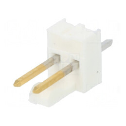 Conector cablu-placă soclu tată KK 254 2,54mm PIN 2 THT 4A | Electronic-mag.ro | Componente Electronice