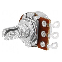 Potențiometru axial 2,2kΩ 63mW ±20% pe cablu | Electronic-mag.ro | Componente Electronice