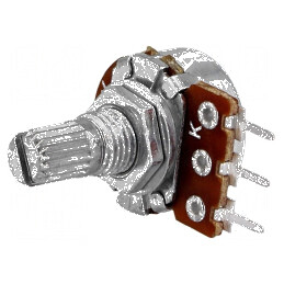 Potenţiometru axial 5kΩ 63mW THT 6mm metal | Electronic-mag.ro | Componente Electronice