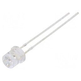 Led 5mm portocalie 1120mcd 140° 12V | Electronic-mag.ro | Componente Electronice