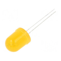 LED 10mm portocalie 1120-1560mcd 30° convex | Electronic-mag.ro | Componente Electronice