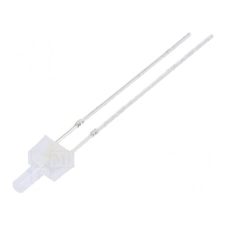 LED alb rece 2mm 750-1120mcd 90° plat 10000K | Electronic-mag.ro | Componente Electronice