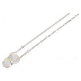 LED 3mm alb rece clipire 5800-7000mcd 30° 20mA | Electronic-mag.ro | Componente Electronice