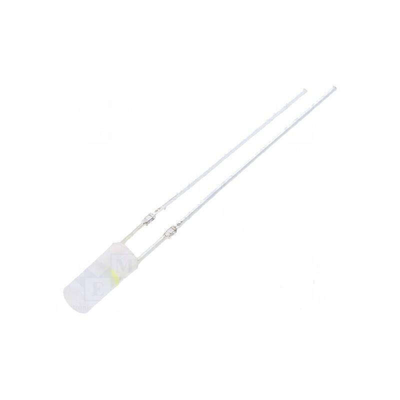 LED 3mm Roșu Alb Rece 60° Plat Nr. Term: 2 | Electronic-mag.ro | Componente Electronice