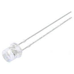LED 5mm Galben 1120mcd 140° Plat | Electronic-mag.ro | Componente Electronice